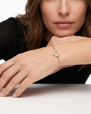Pulsera corazón amor mío