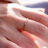 Anillo con Zircones Isla - pialu