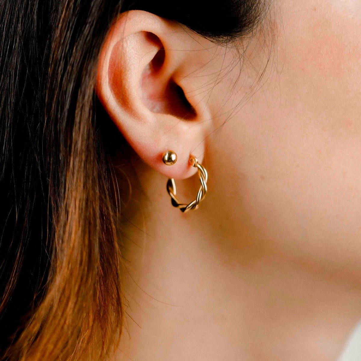 Argollas twist Pia - pialu