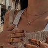 Collar reversible Ibiza con cristales preciosos - pialu