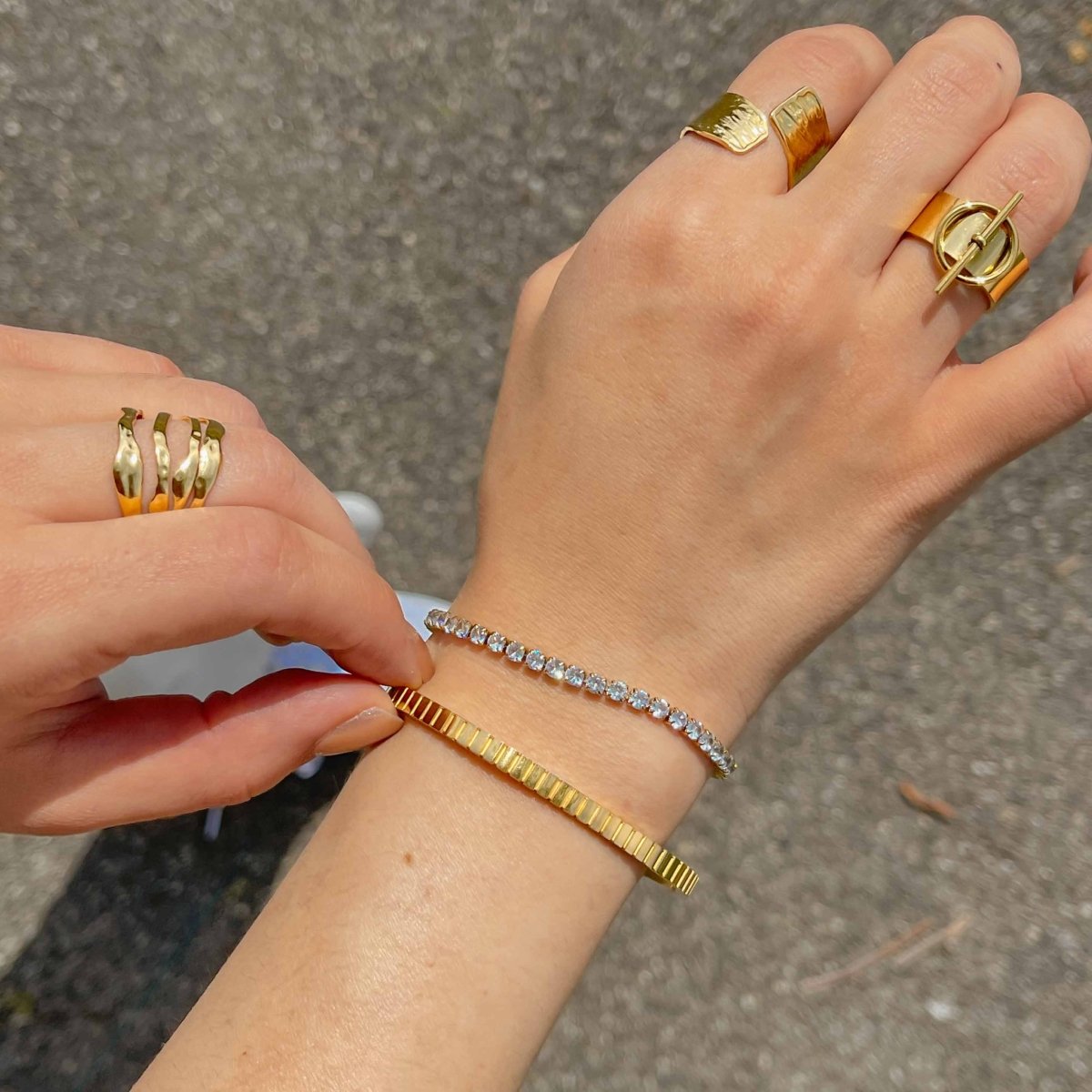 Pulsera Solida Rachel - pialu